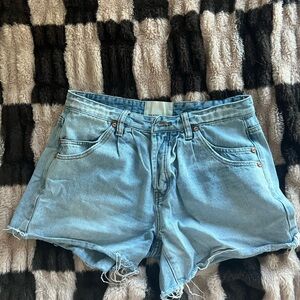 One Teaspoon Light Blue Jean Shorts